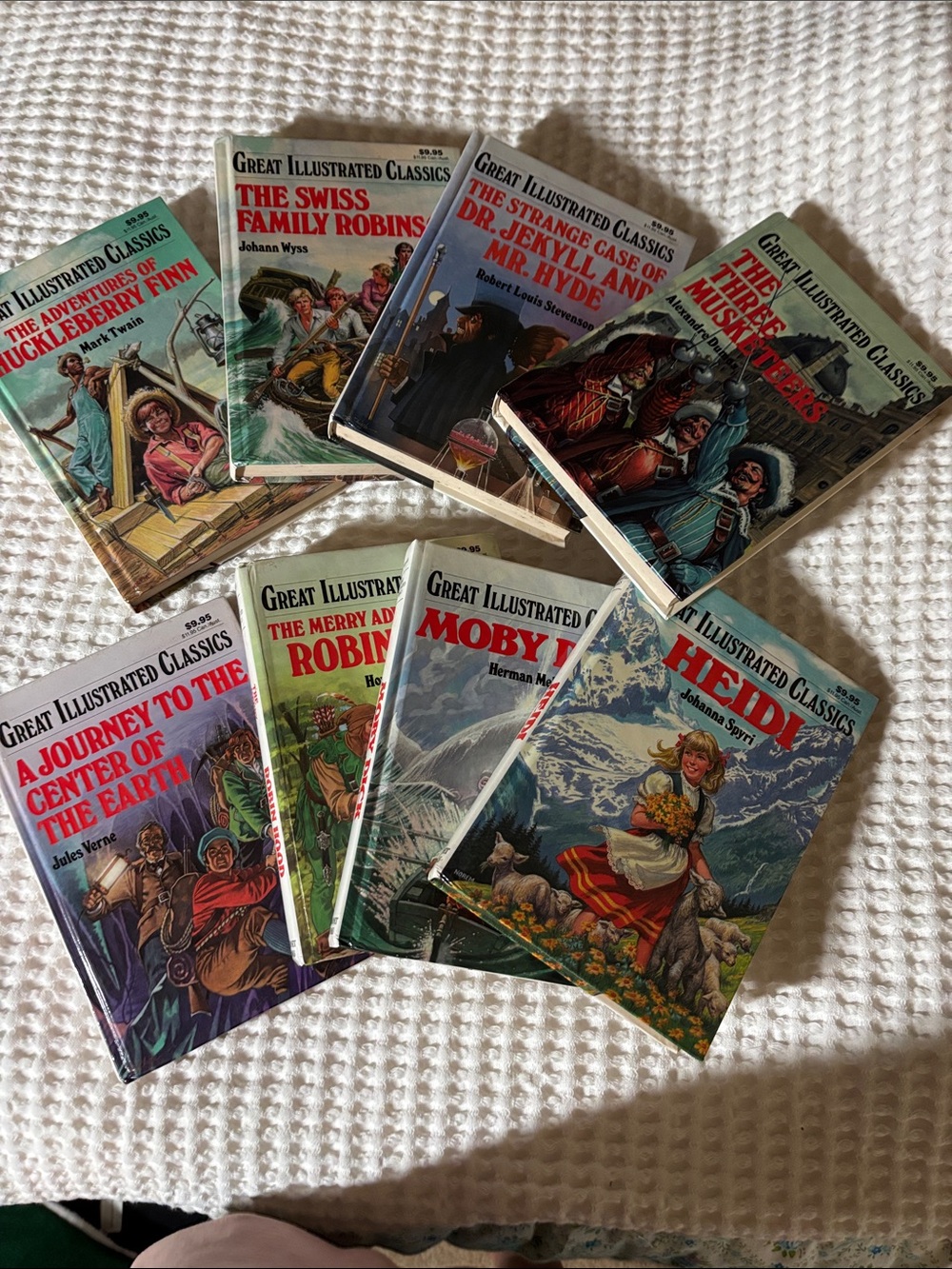 Great Illustrated Classics Hardcover Book Lot